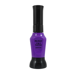 2 in 1 Nail Art Purple