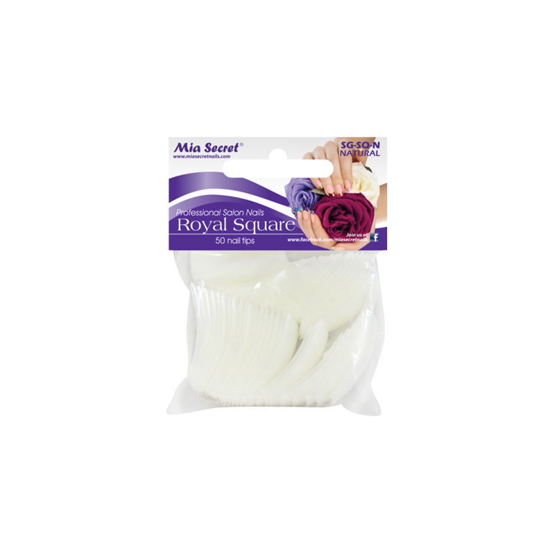 ROYAL SQUARE 50 Tips Refill Bag Natural