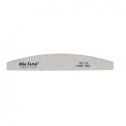 FORTE ZEBRA Halfmoon Nail File 180/180 Blue Center