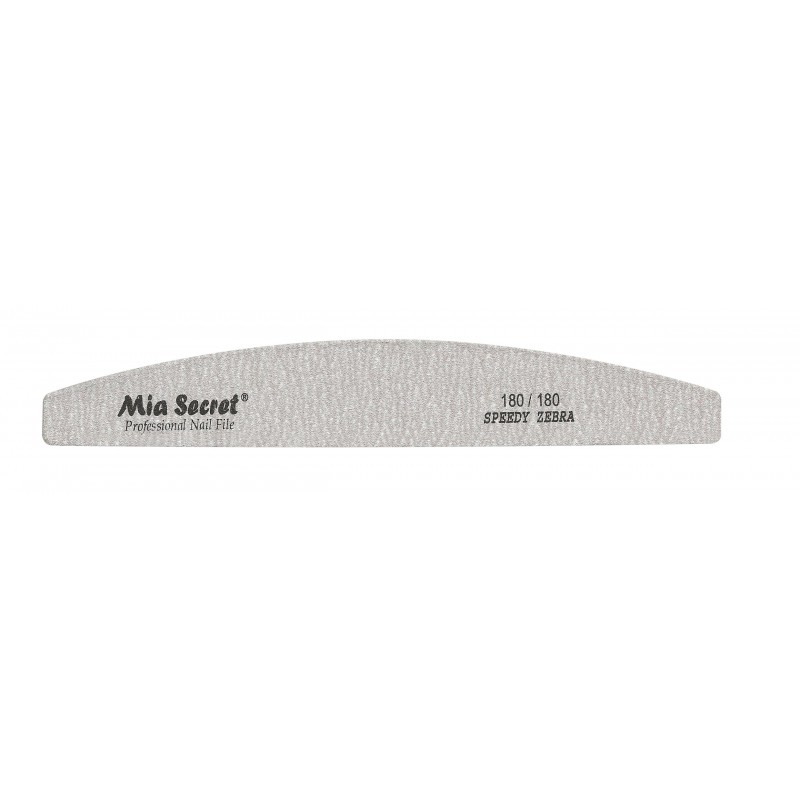 FORTE ZEBRA Halfmoon Nail File 180/180 Blue Center