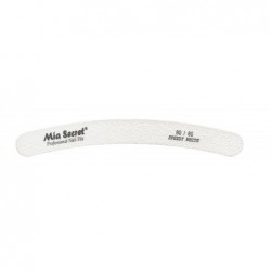 FORTE WHITE Curve Nail File 80/80 Black Center