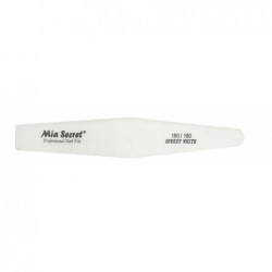 FORTE WHITE Diamond Nail File 180/180 Blue Center