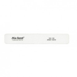 FORTE WHITE Jumbo Nail File 180/180 Blue Center