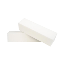 Sanding Block Buffer White Glitter