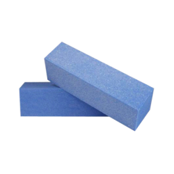 Sanding Block Buffer Blue Glitter